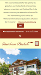 Mobile Screenshot of gaestehaus-buechele.de